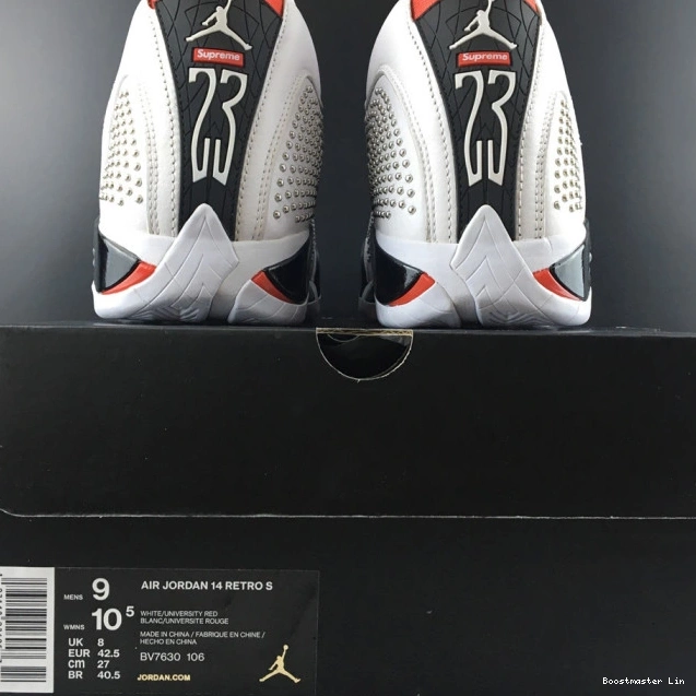 Bmlin White Air Jordan 14 Retro BV7630-106 0712